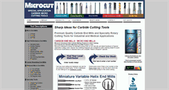 Desktop Screenshot of microcutusa.com